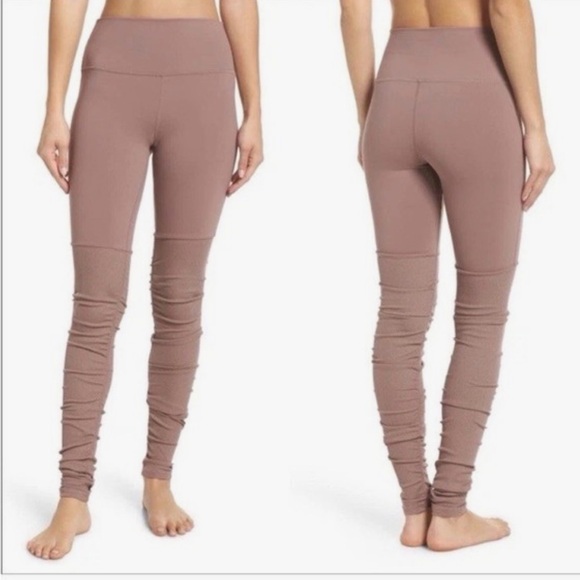 ALO Yoga Pants - Alo Yoga Godess Leggings Discontinued Mauve Color